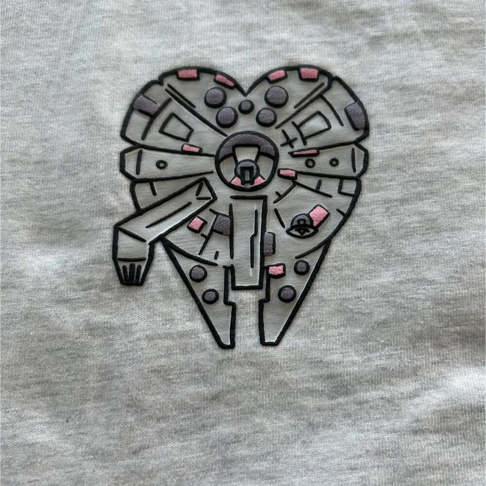 Disney Star Wars "I
Love You" Princess Leia Spirit Jersey Adult Sz 2XL - Picture 3 of 6